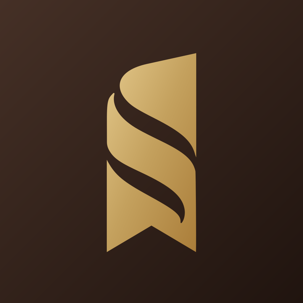 Espresso & gold app icon